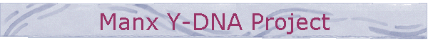 Manx Y-DNA Project